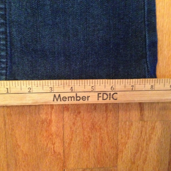 Levis Signature Size 4 Women bootcut 28 x 27 blue jeans stretch 5 pocket Western - Picture 5 of 8
